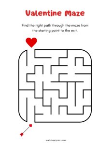 Valentine Maze - 1