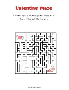 Valentine Maze - 6