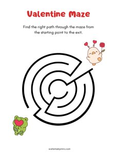 Valentine Maze - 8