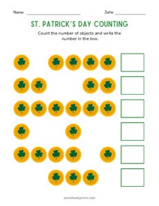 St. Patricks Day Counting - 1