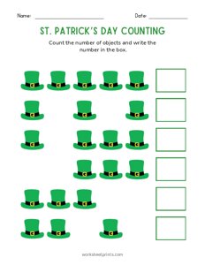 St. Patricks Day Counting - 3