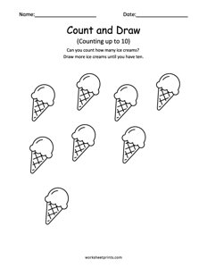 Count and Draw - 3