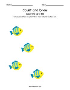Count and Draw - 5