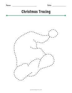 Christmas Shape Tracing - 13