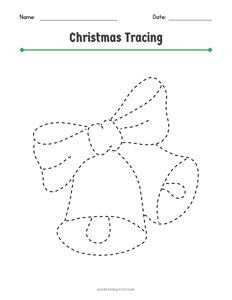 Christmas Shape Tracing - 14
