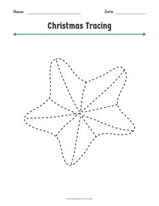 Christmas Shape Tracing - 20