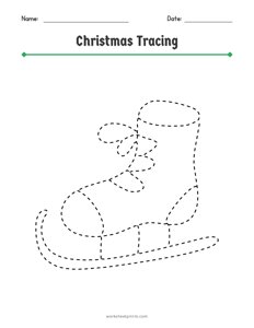 Christmas Shape Tracing - 21