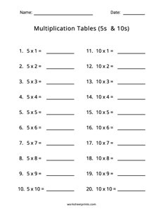 1 Digit Multiplication - #3