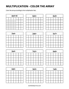 Multiplication with Arrays - #1