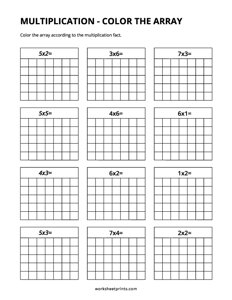 Multiplication with Arrays - #2