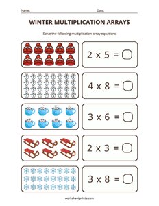 Multiplication with Arrays - #4