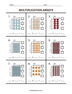 Multiplication with Arrays - #7