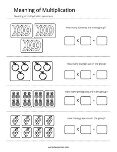 Meaning of Multiplication - #2