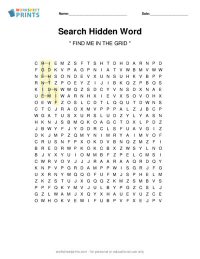 hidden word search puzzle maker