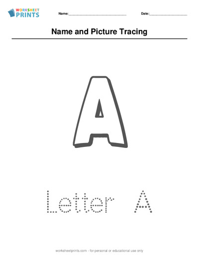 picture coloring and word tracing worksheet generator